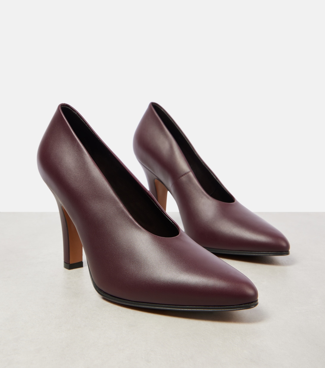 Prudens leather pumps | The Row
