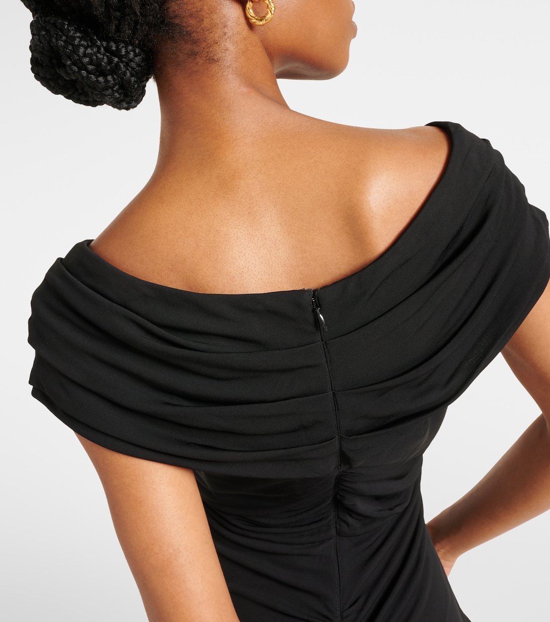 Stephen ruched jersey midi dress | Diane von Furstenberg