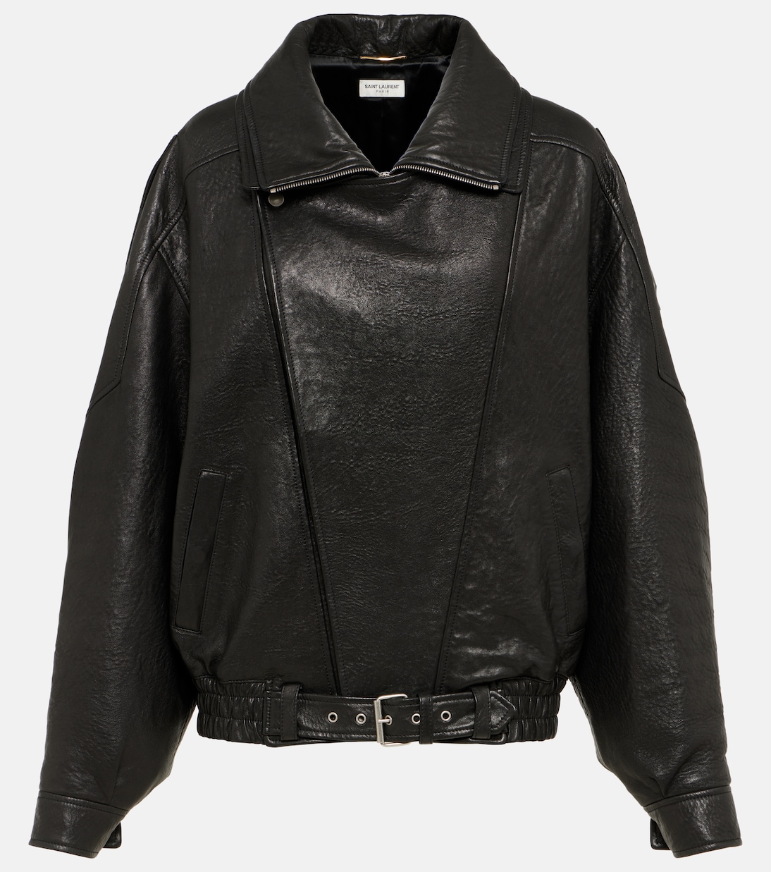 Oversized leather blouson | Saint Laurent