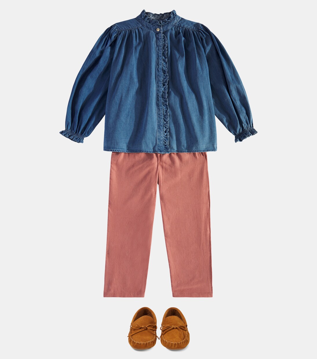 Francesca denim shirt | C'era Una Volta