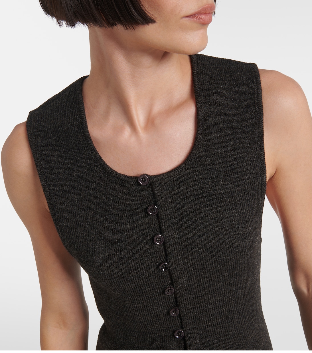 Wool-blend vest | Lemaire