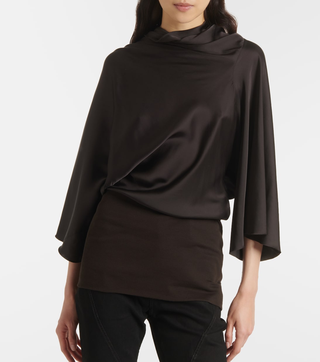 Top Cylinder aus Satin | Rick Owens
