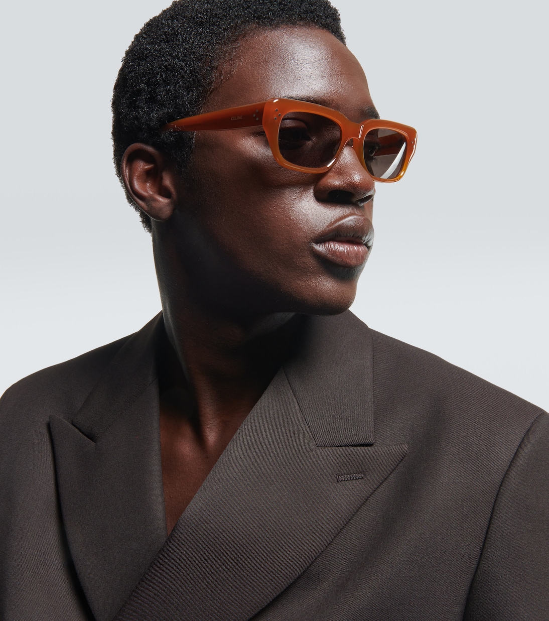 Bold 3 Dots rectangular sunglasses | Celine Eyewear