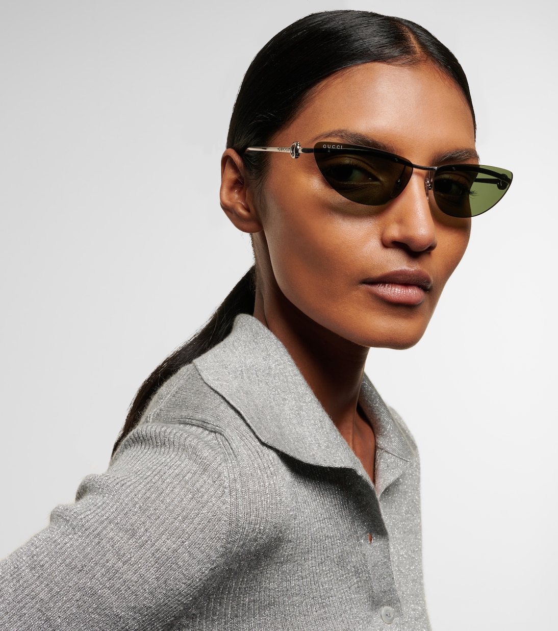 Lunettes de soleil Horsebit œil-de-chat  | Gucci