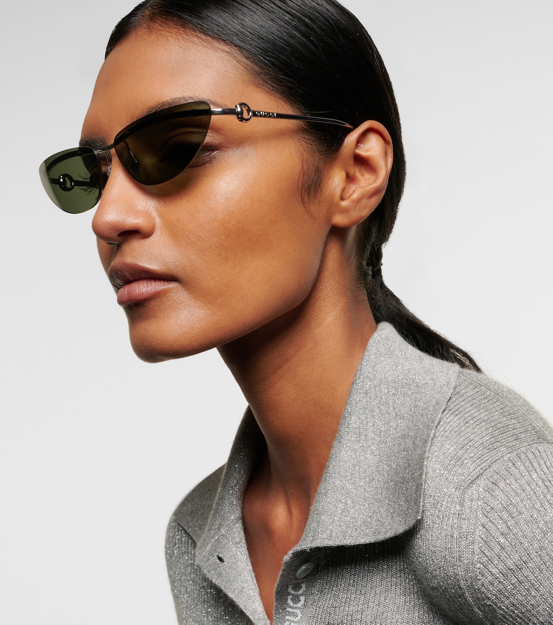 Lunettes de soleil Horsebit œil-de-chat  | Gucci