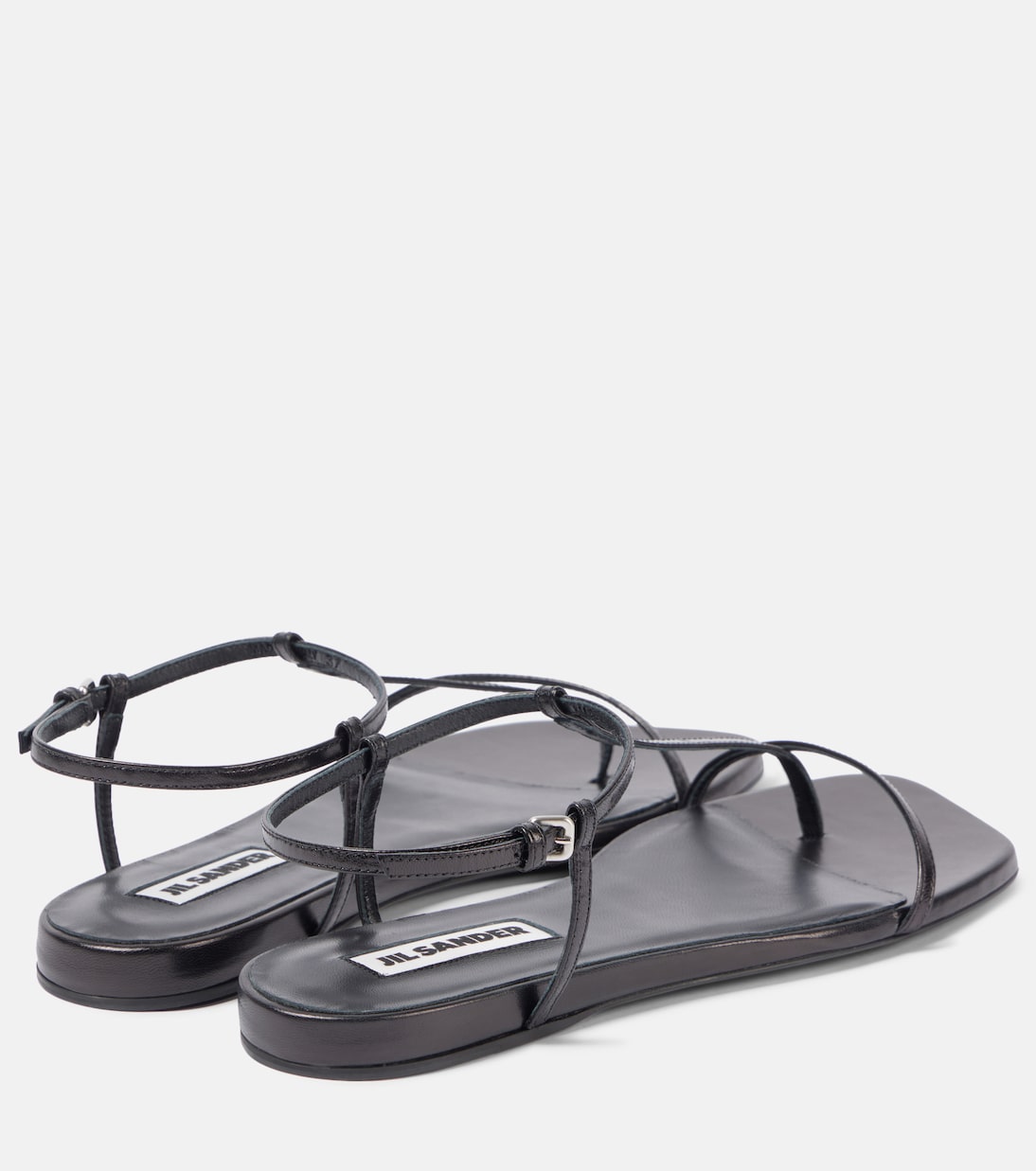 Sandalen aus Leder | Jil Sander