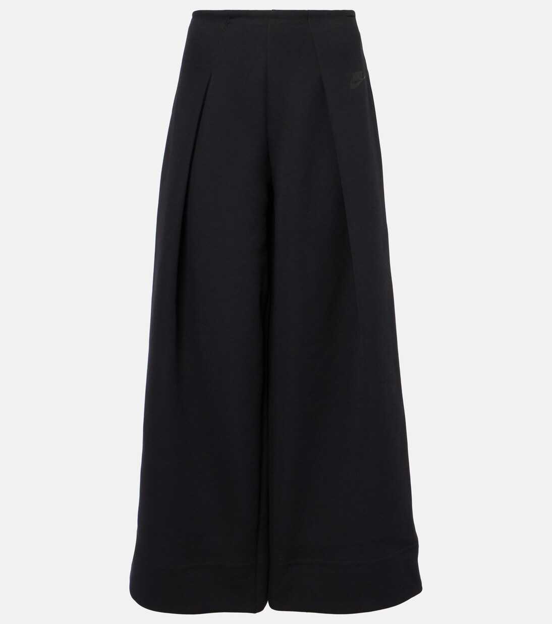 Pleated cotton-blend fleece sweatpants | Nike