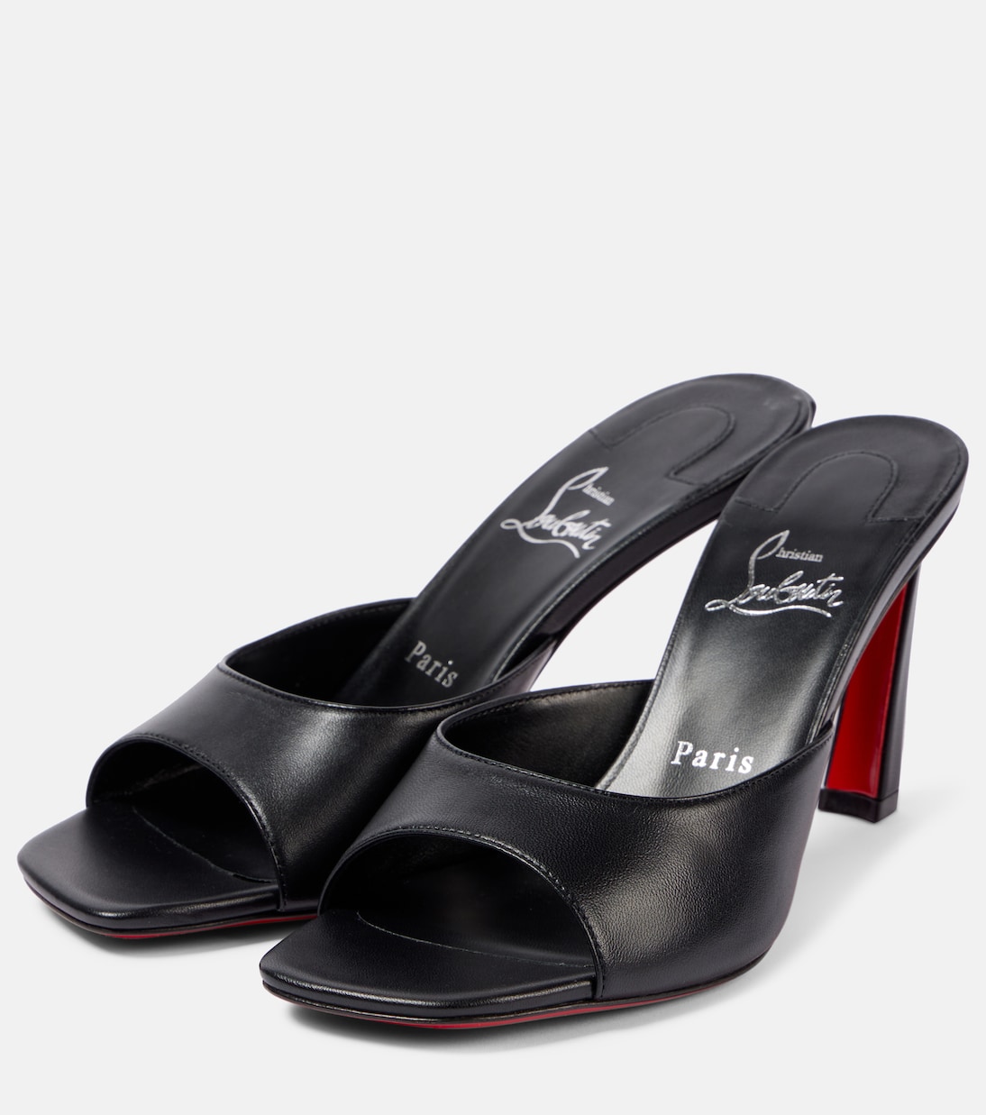Pantoletten Condora 85 aus Leder | Christian Louboutin