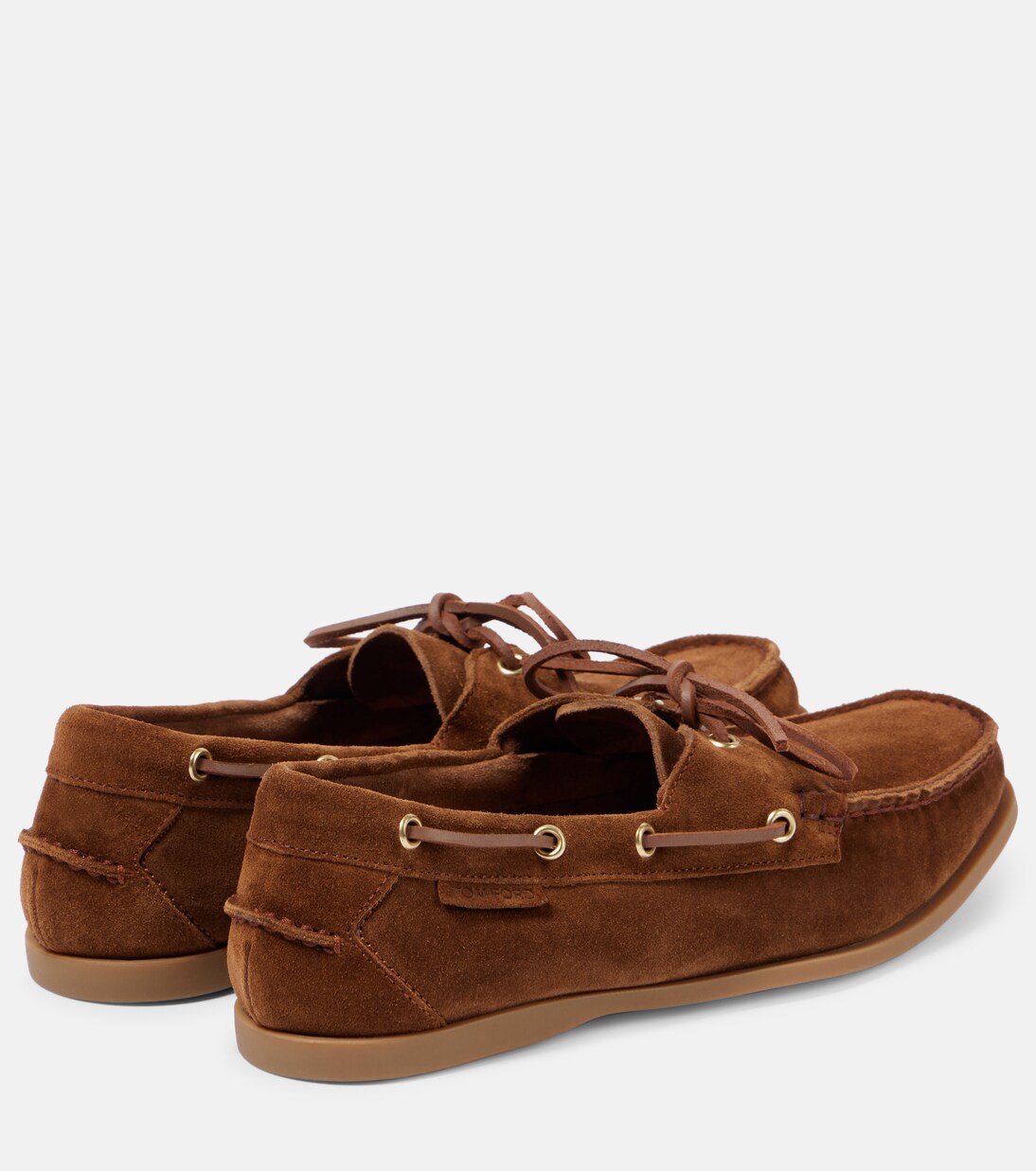 Segelschuhe Robin aus Veloursleder | Tom Ford