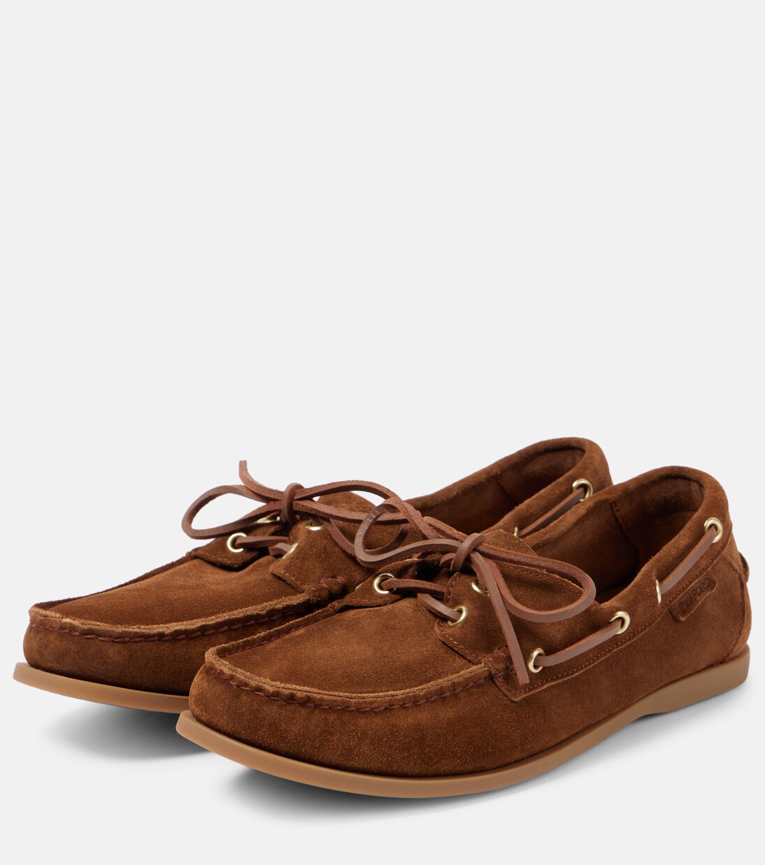 Segelschuhe Robin aus Veloursleder | Tom Ford