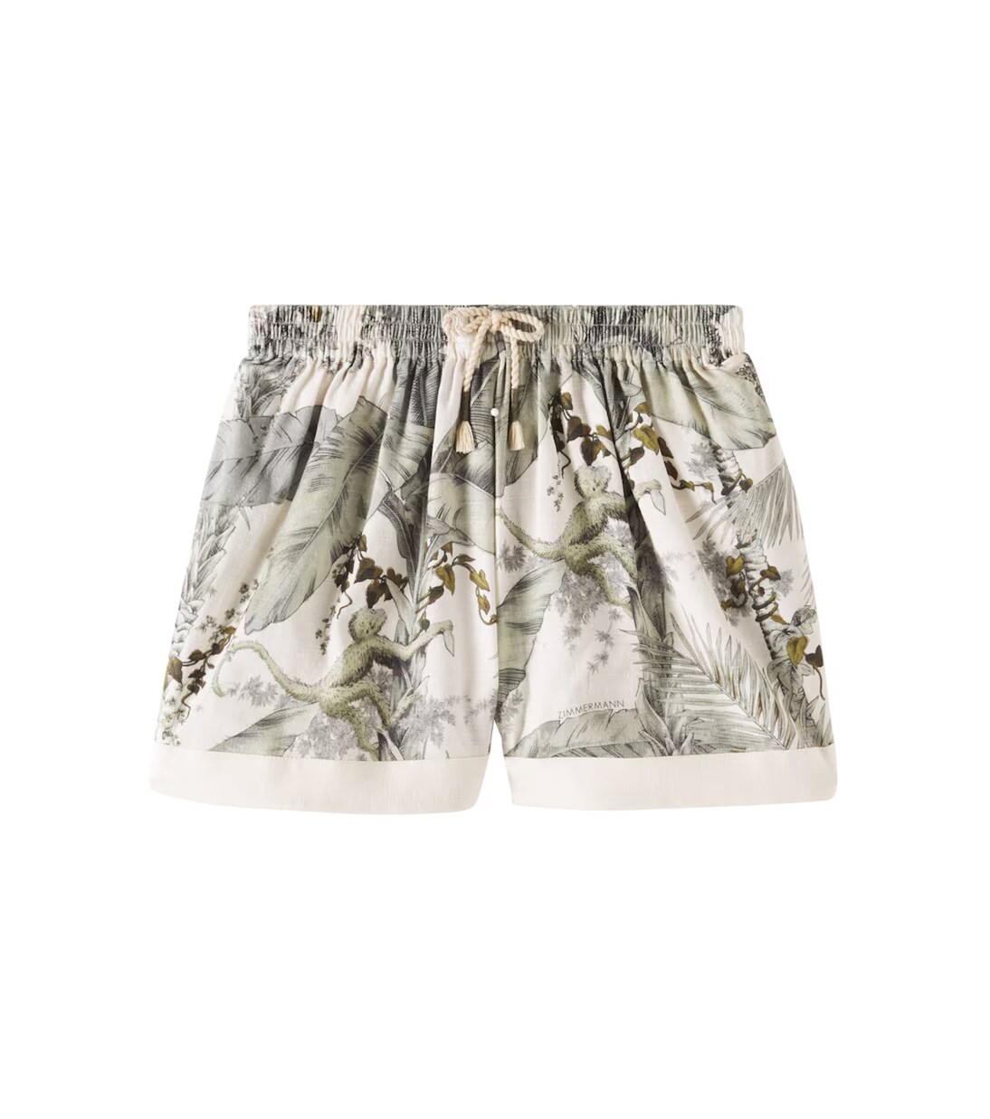 Wylie floral cotton shorts | Zimmermann Kids