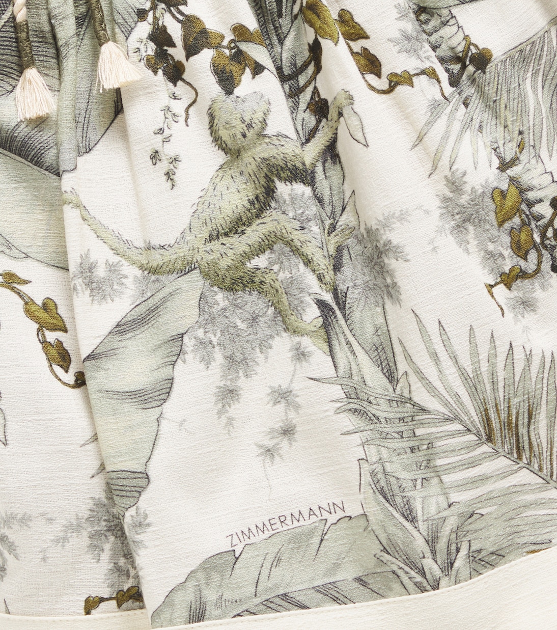 Wylie floral cotton shorts | Zimmermann Kids