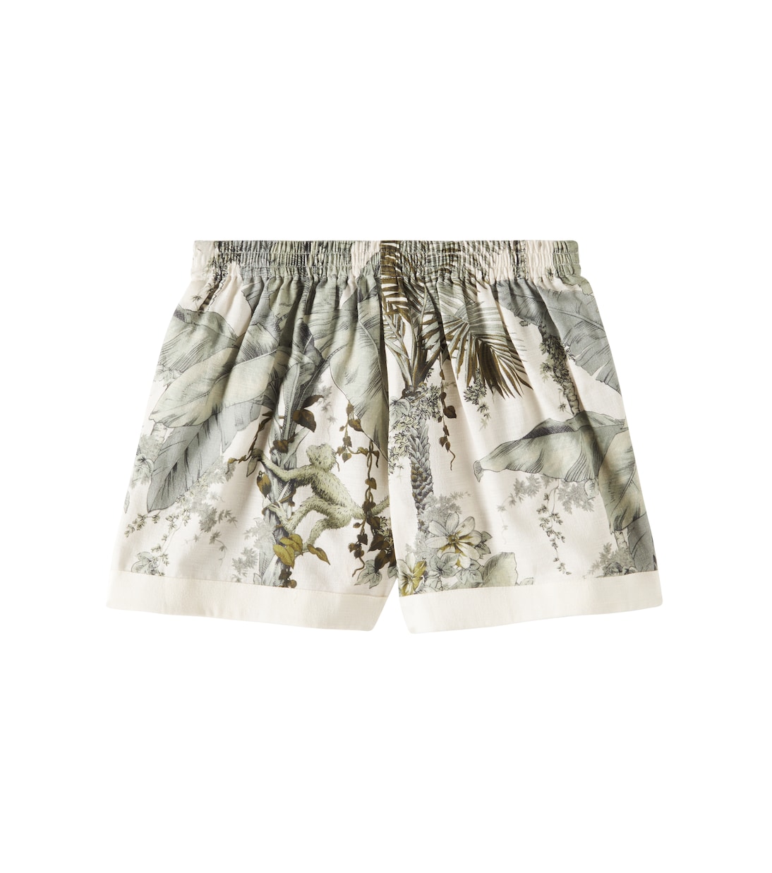 Wylie floral cotton shorts | Zimmermann Kids