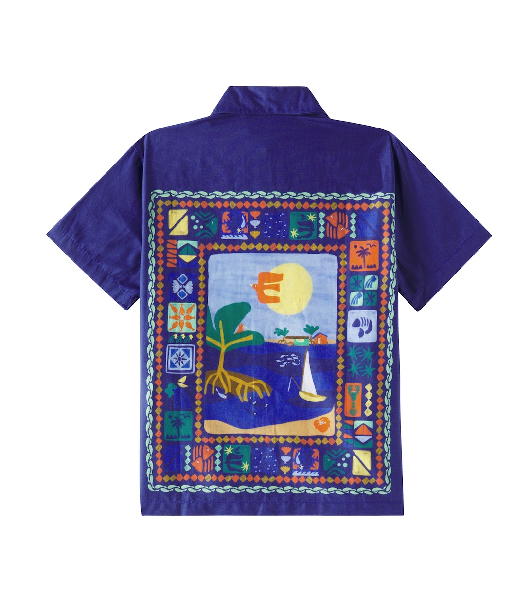 Printed cotton shirt | Fábula