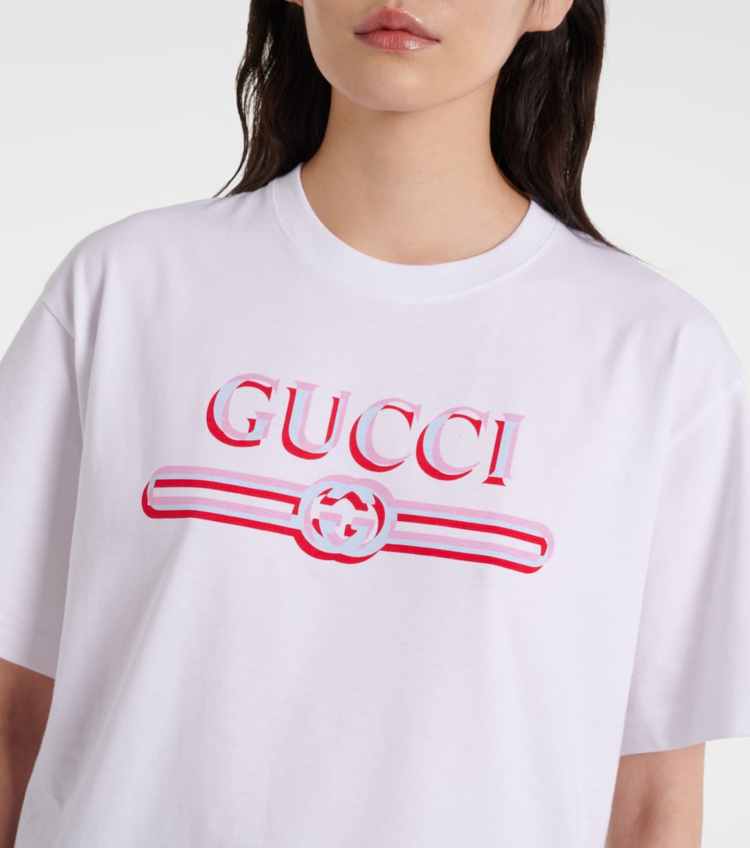 T-Shirt aus Baumwoll-Jersey | Gucci