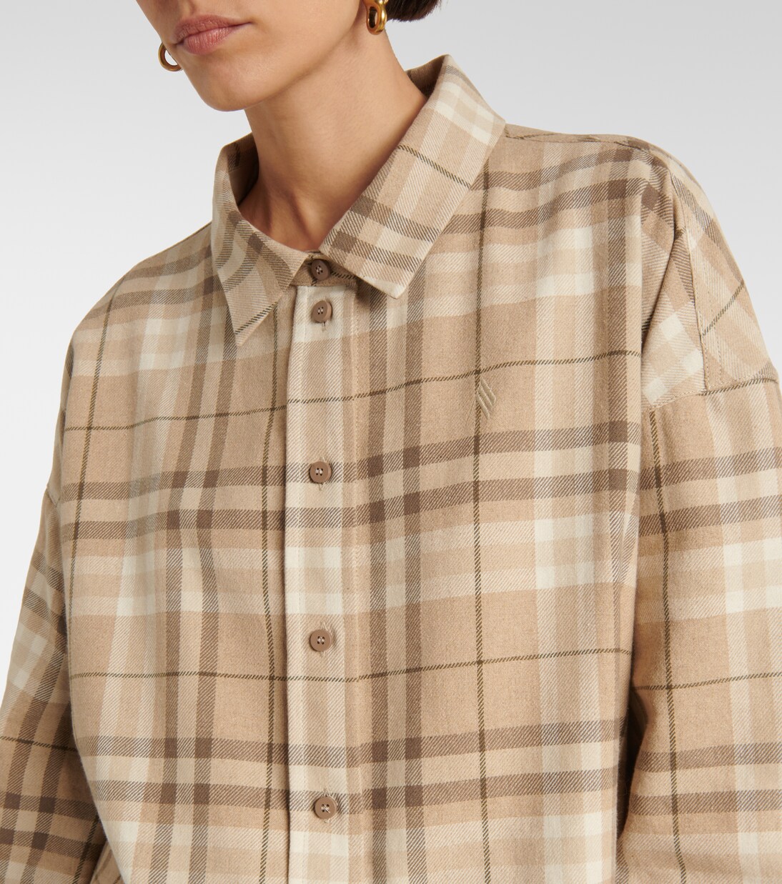 Hemd aus einem Baumwollgemisch | The Attico