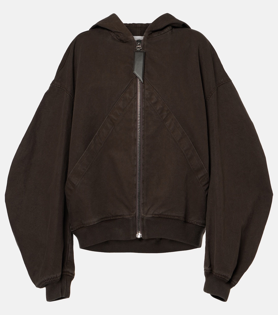 Cotton gabardine bomber jacket | The Attico