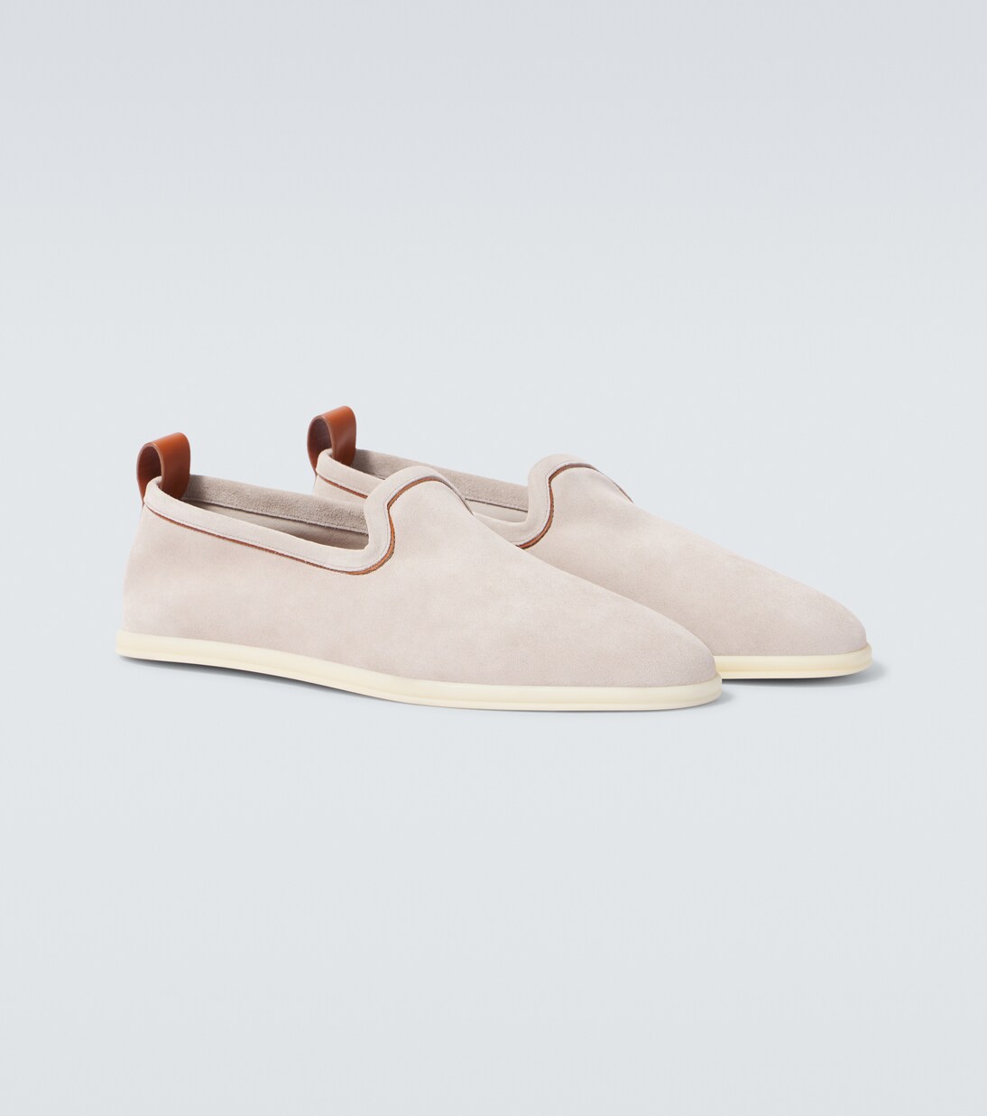 Slip-Ons Venice Walk aus Veloursleder | Loro Piana