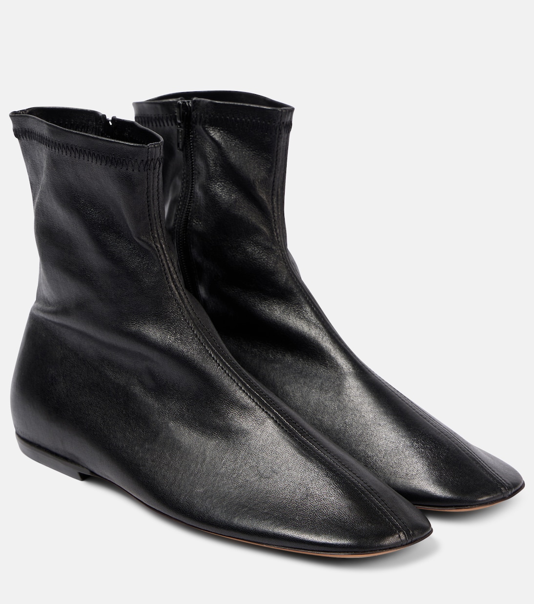 Ankle Boots Glove aus Leder | Dries Van Noten