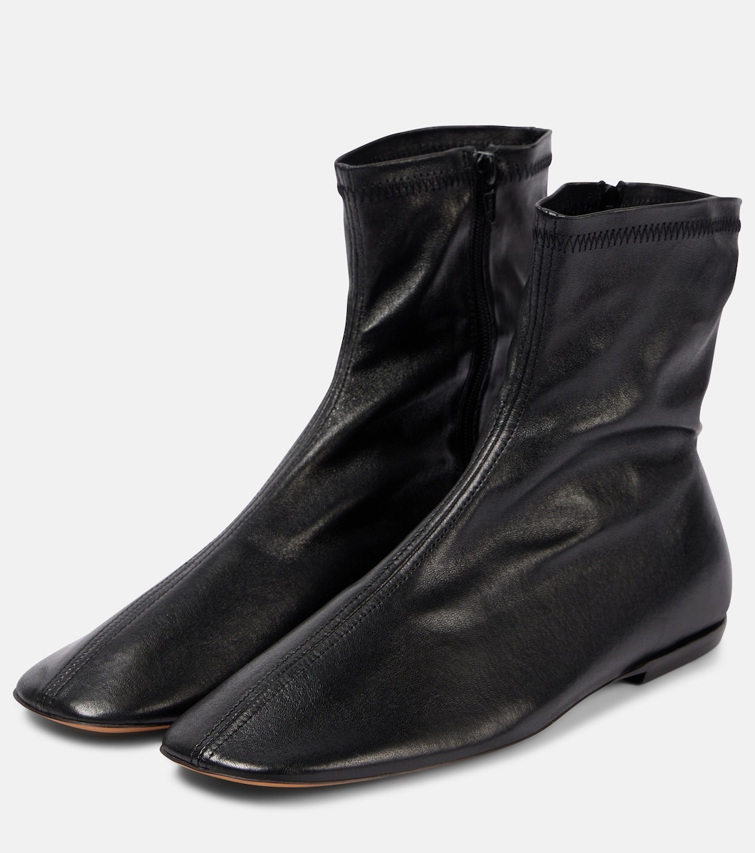 Ankle Boots Glove aus Leder | Dries Van Noten