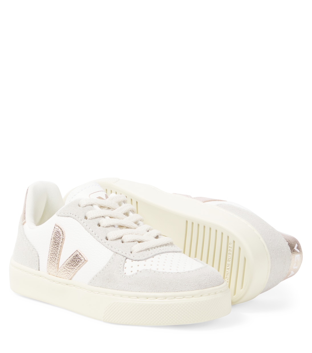 V-10 laces leather sneakers | Veja Kids