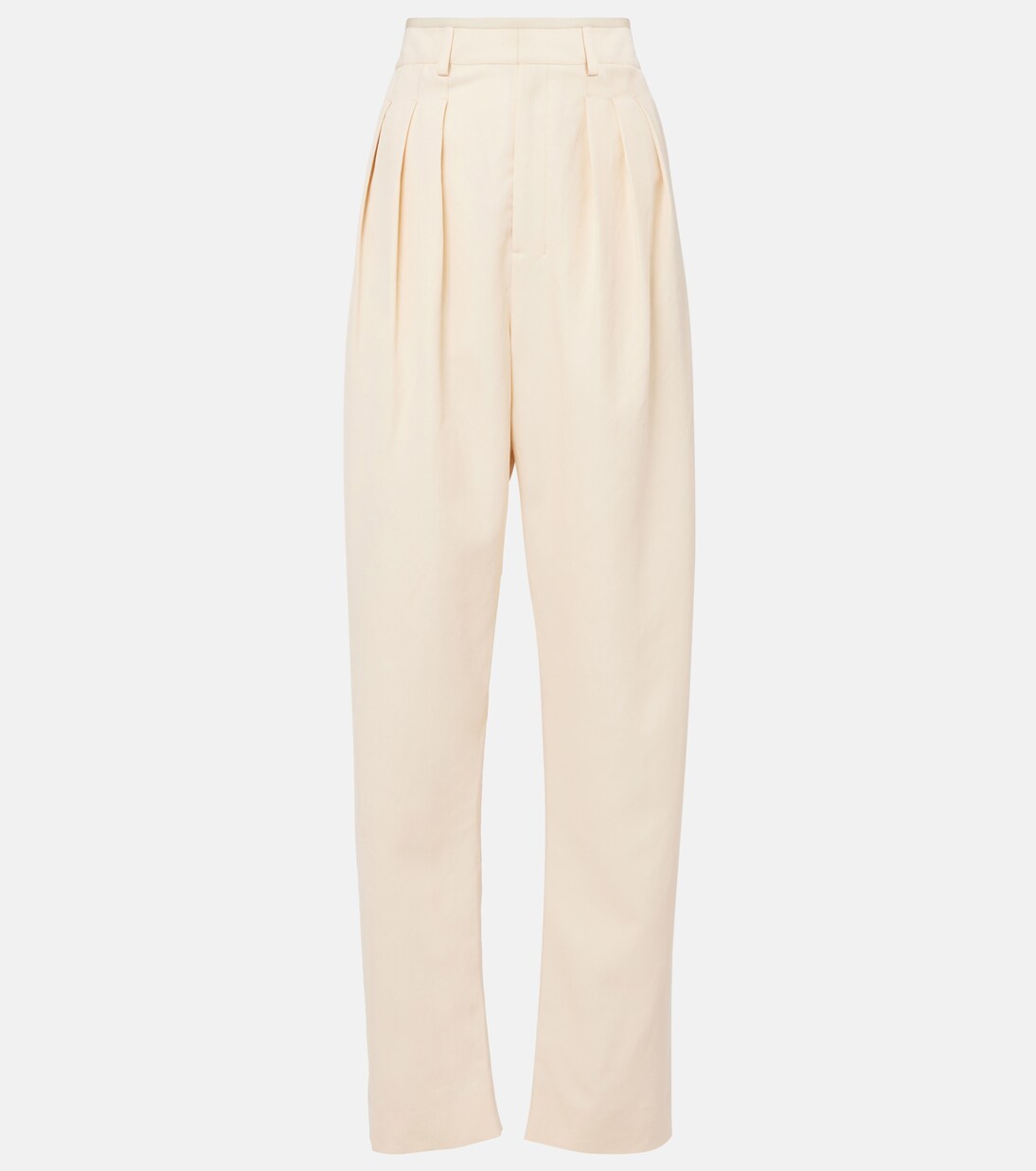 Pantalones tapered de gabardina | Lemaire