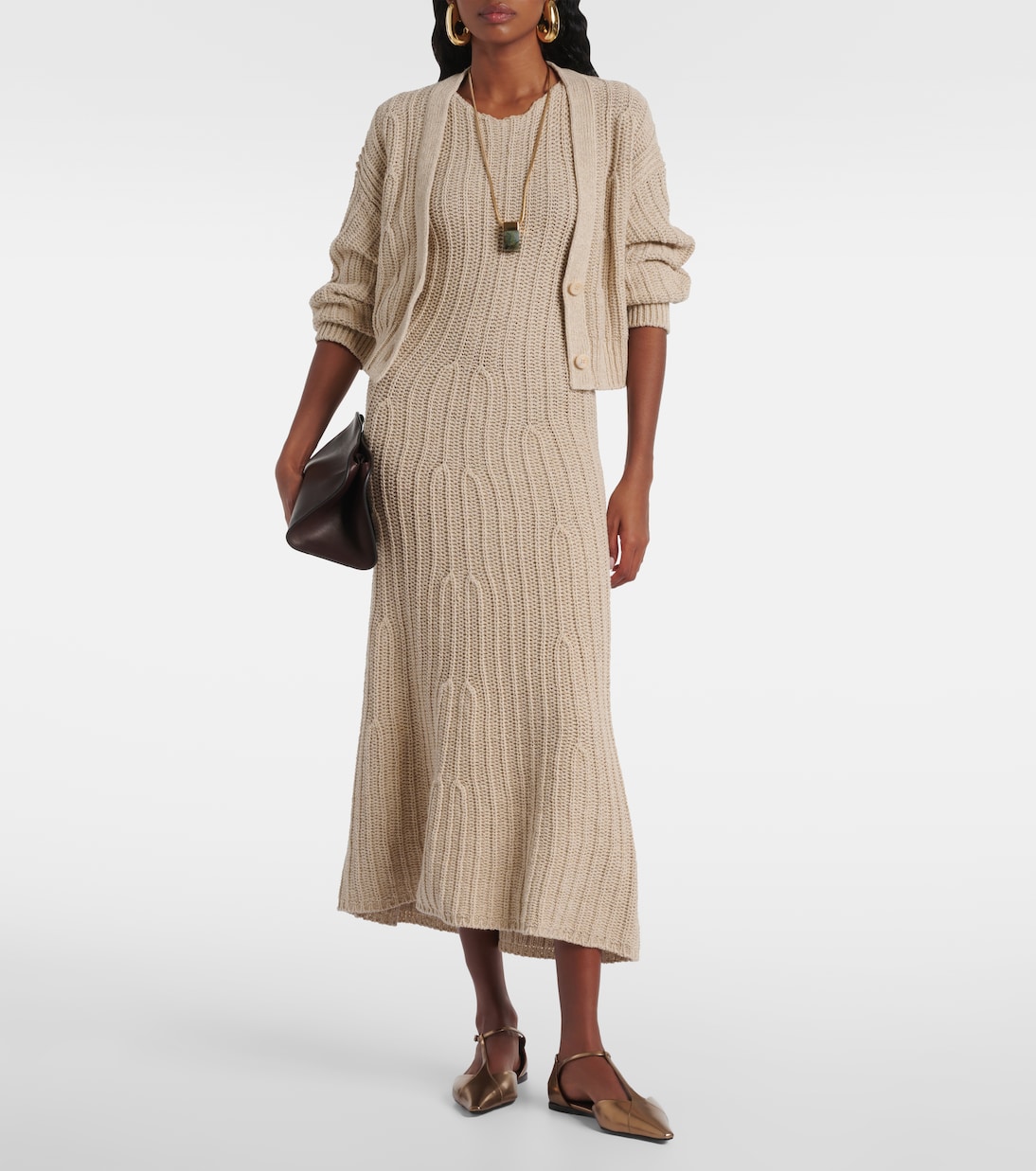 Cardigan Stelvio aus Leinen und Baumwolle | Max Mara