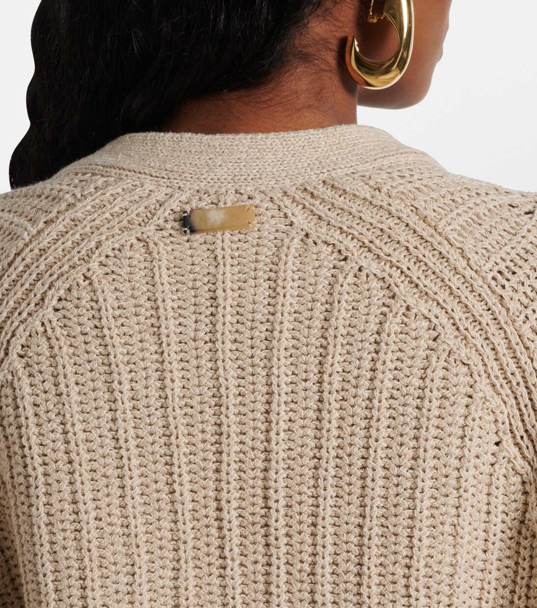 Cardigan Stelvio aus Leinen und Baumwolle | Max Mara