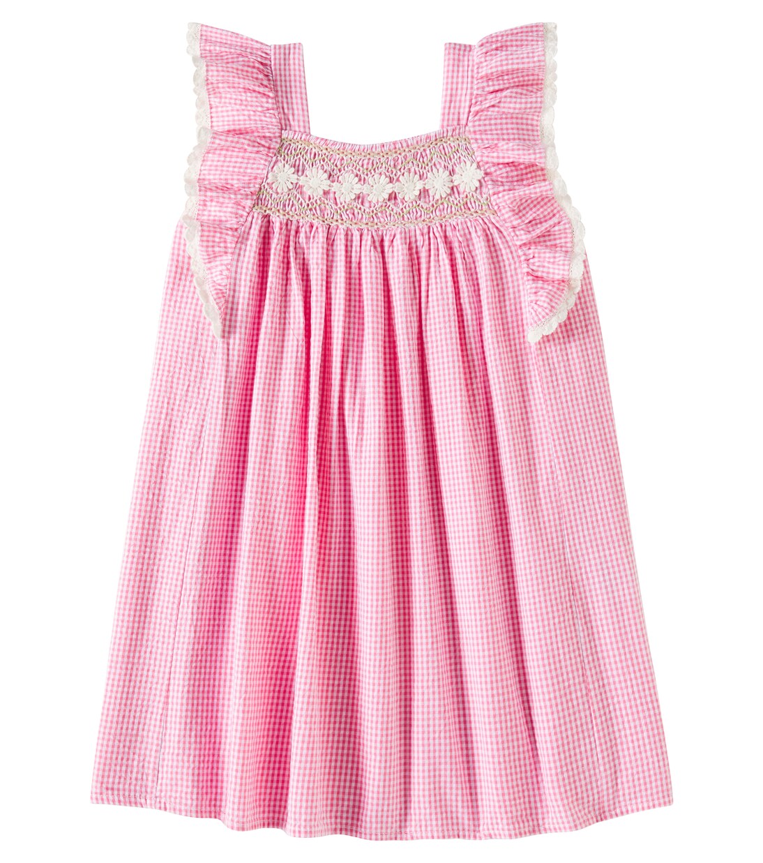 Embroidered cotton dress | Louise Misha