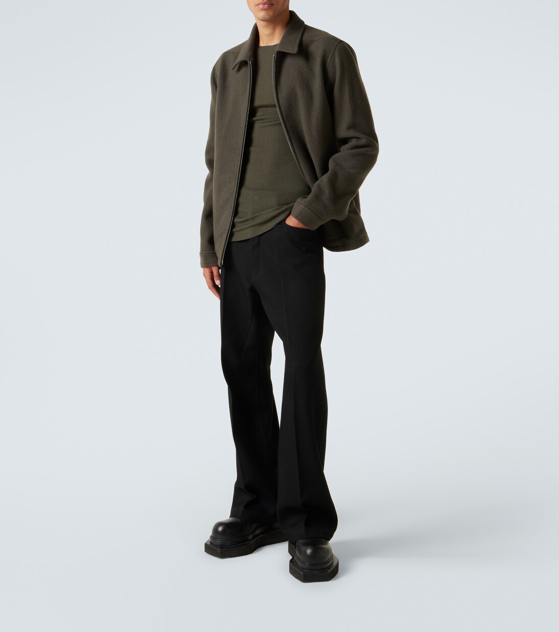 Brad virgin wool jacket | Rick Owens