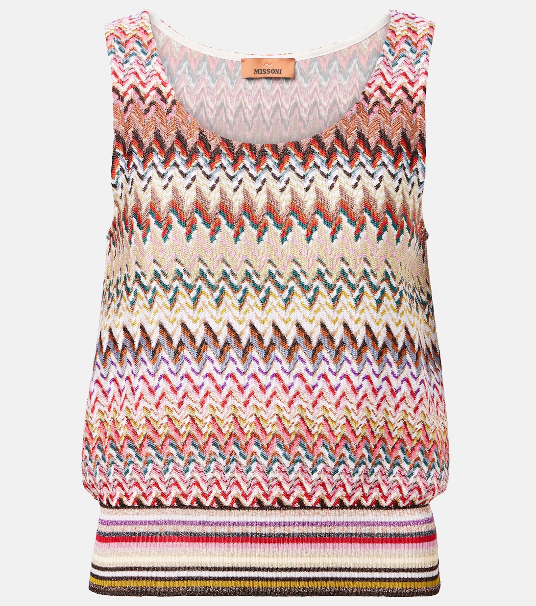 Top con lamé a zig-zag | Missoni