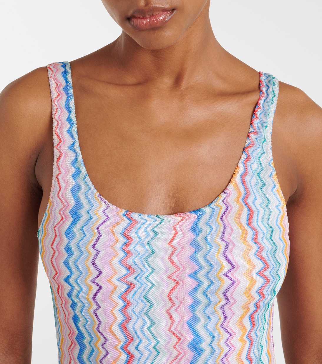 Badeanzug aus Häkelstrick | Missoni