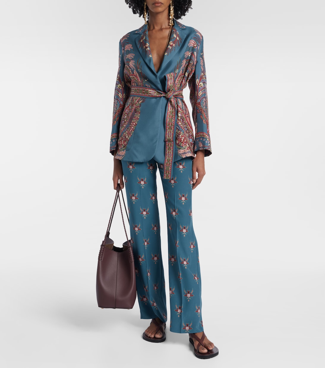 Bedruckter Blazer aus Seide | Etro