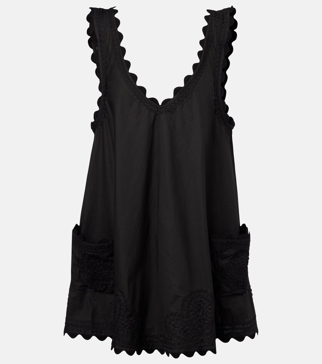 Robe brodée en coton | Juliet Dunn