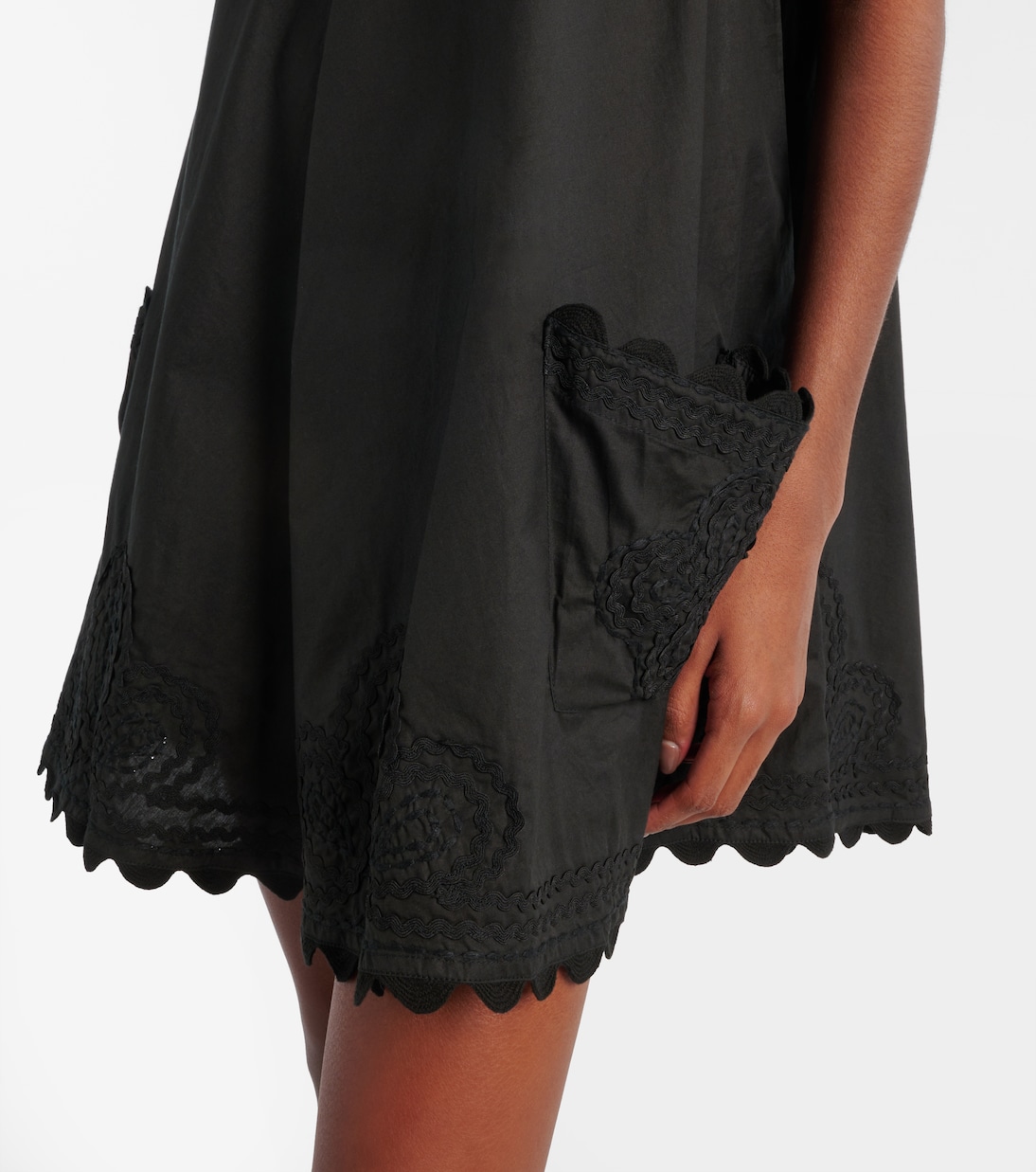 Robe brodée en coton | Juliet Dunn