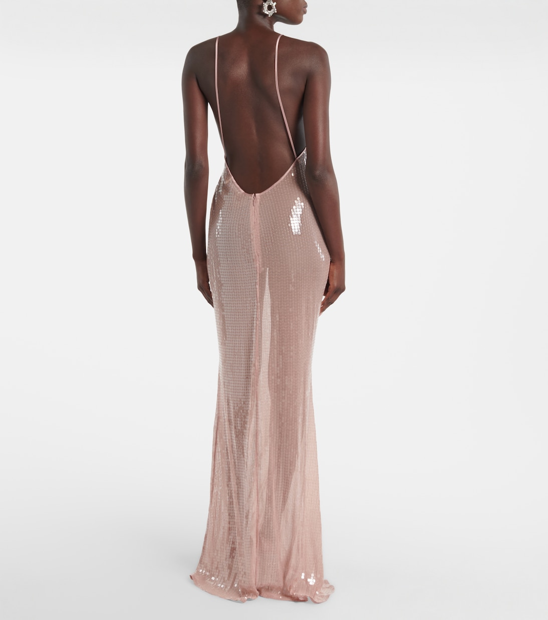 Robe longue Claudie à sequins | The New Arrivals Ilkyaz Ozel