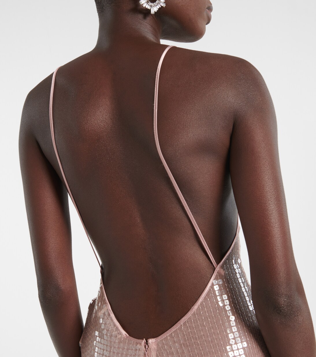 Robe longue Claudie à sequins | The New Arrivals Ilkyaz Ozel