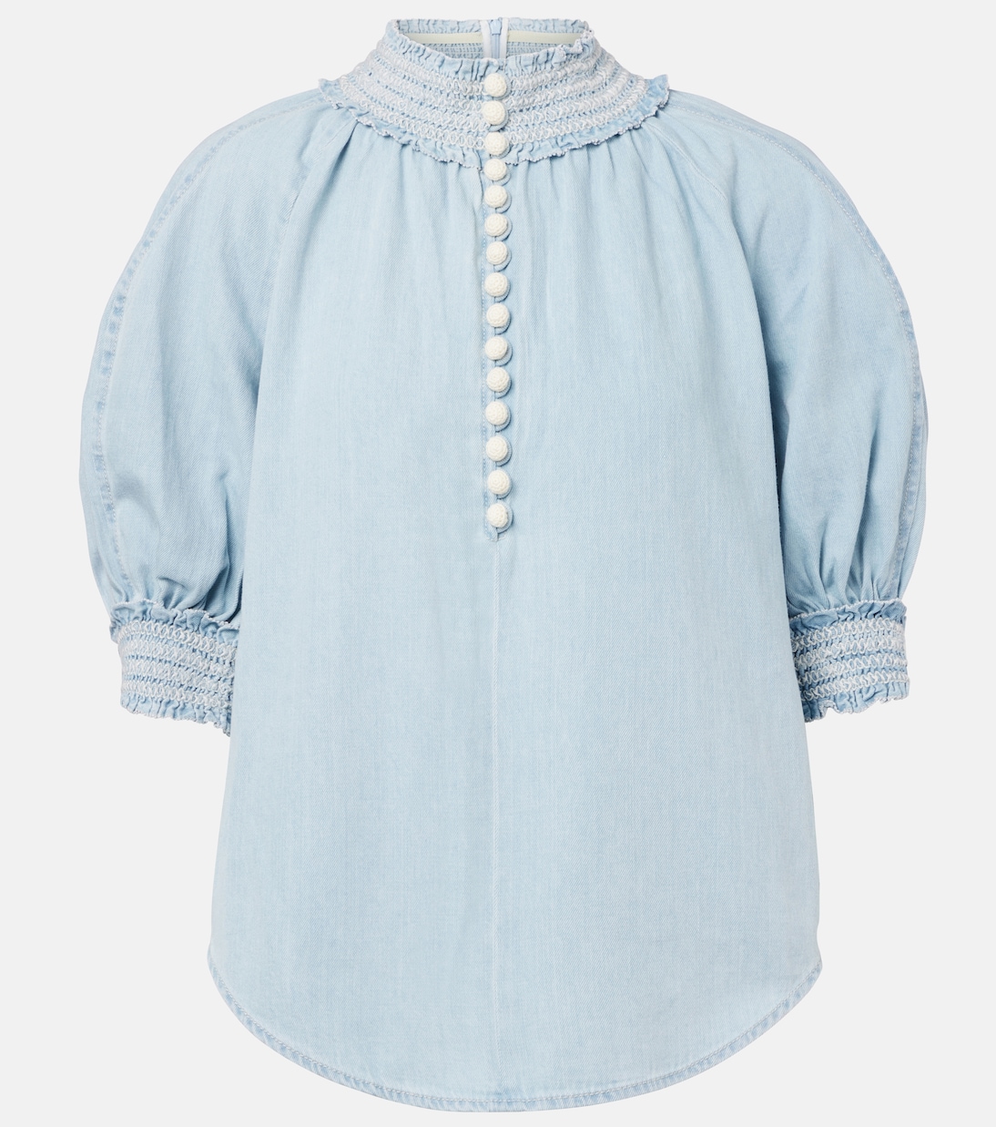 Blouse Ascension en jean | Zimmermann