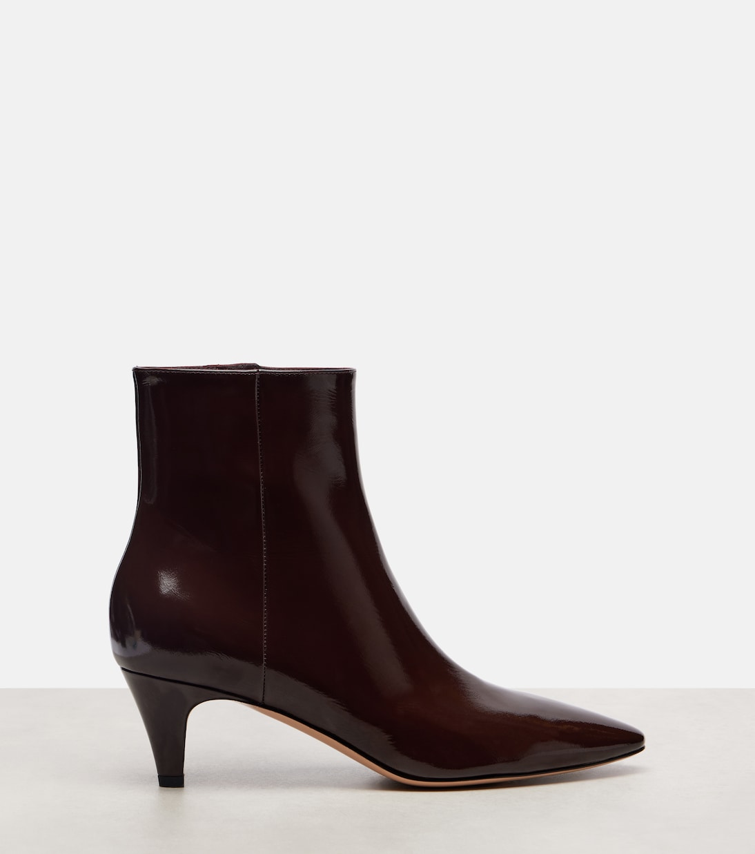 55 patent leather ankle boots | Gianvito Rossi