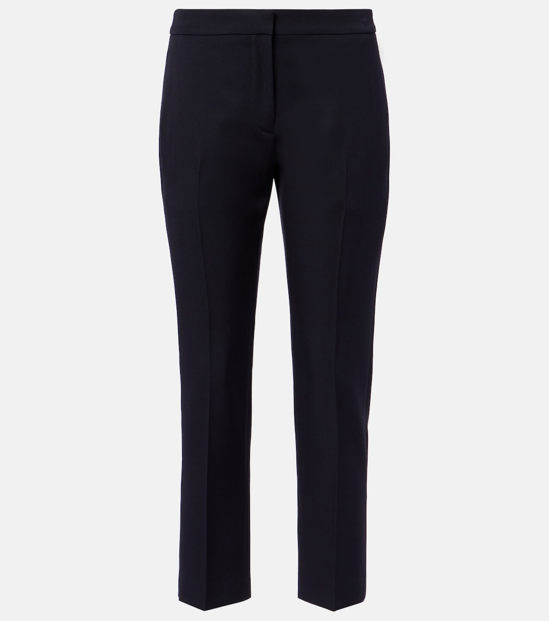 Cropped wool gabardine flared pants | McQueen