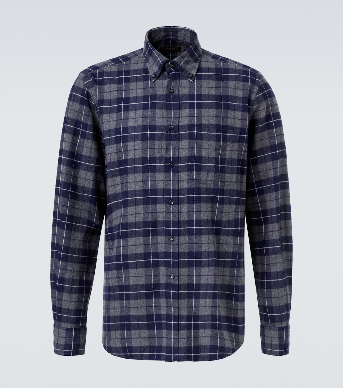 Checked cotton shirt | Slowear