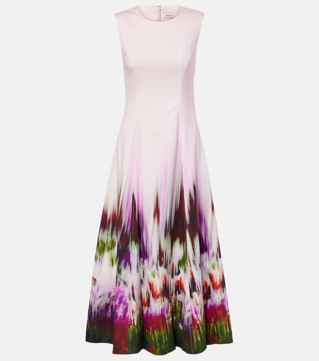 Midikleid Magnolia aus einem Baumwollgemisch | Simkhai