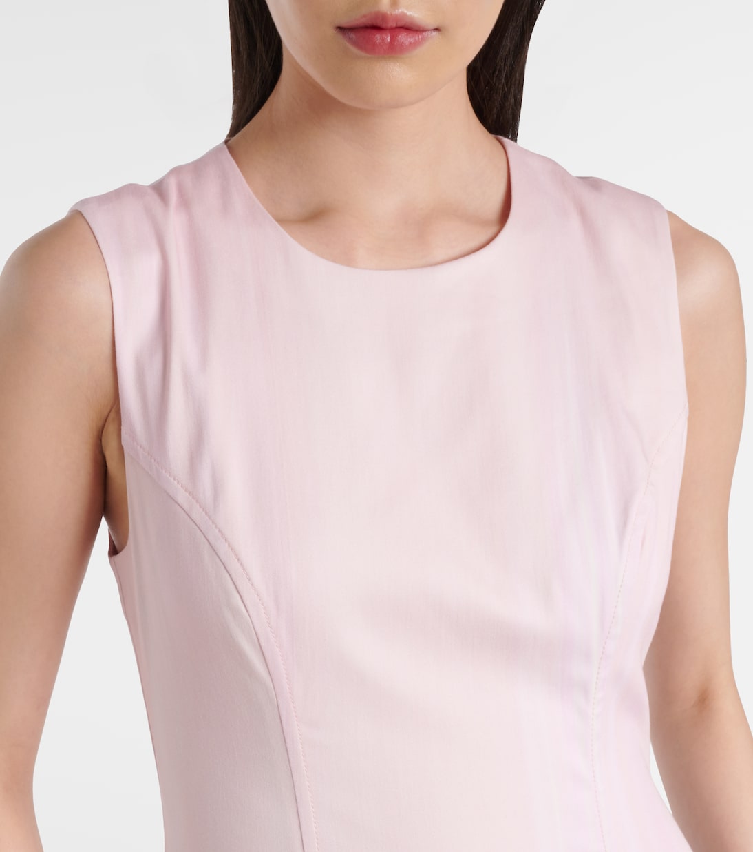 Midikleid Magnolia aus einem Baumwollgemisch | Simkhai