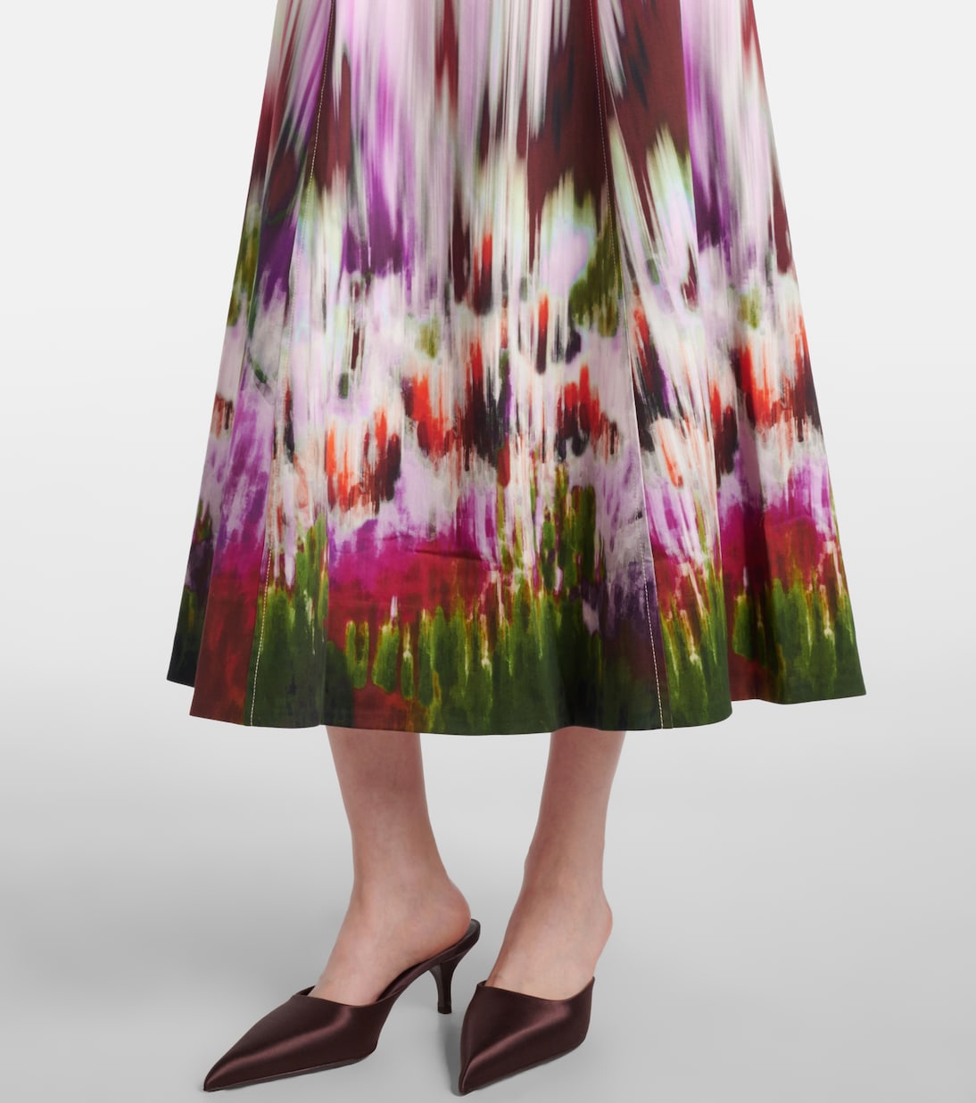 Midikleid Magnolia aus einem Baumwollgemisch | Simkhai