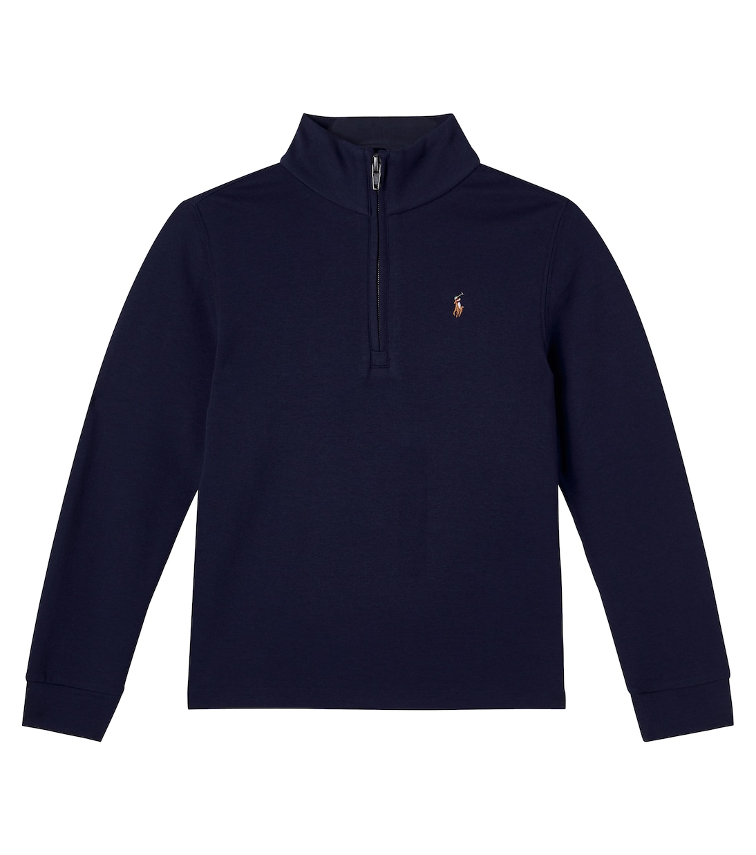Cotton jersey half-zip sweatshirt | Polo Ralph Lauren Kids