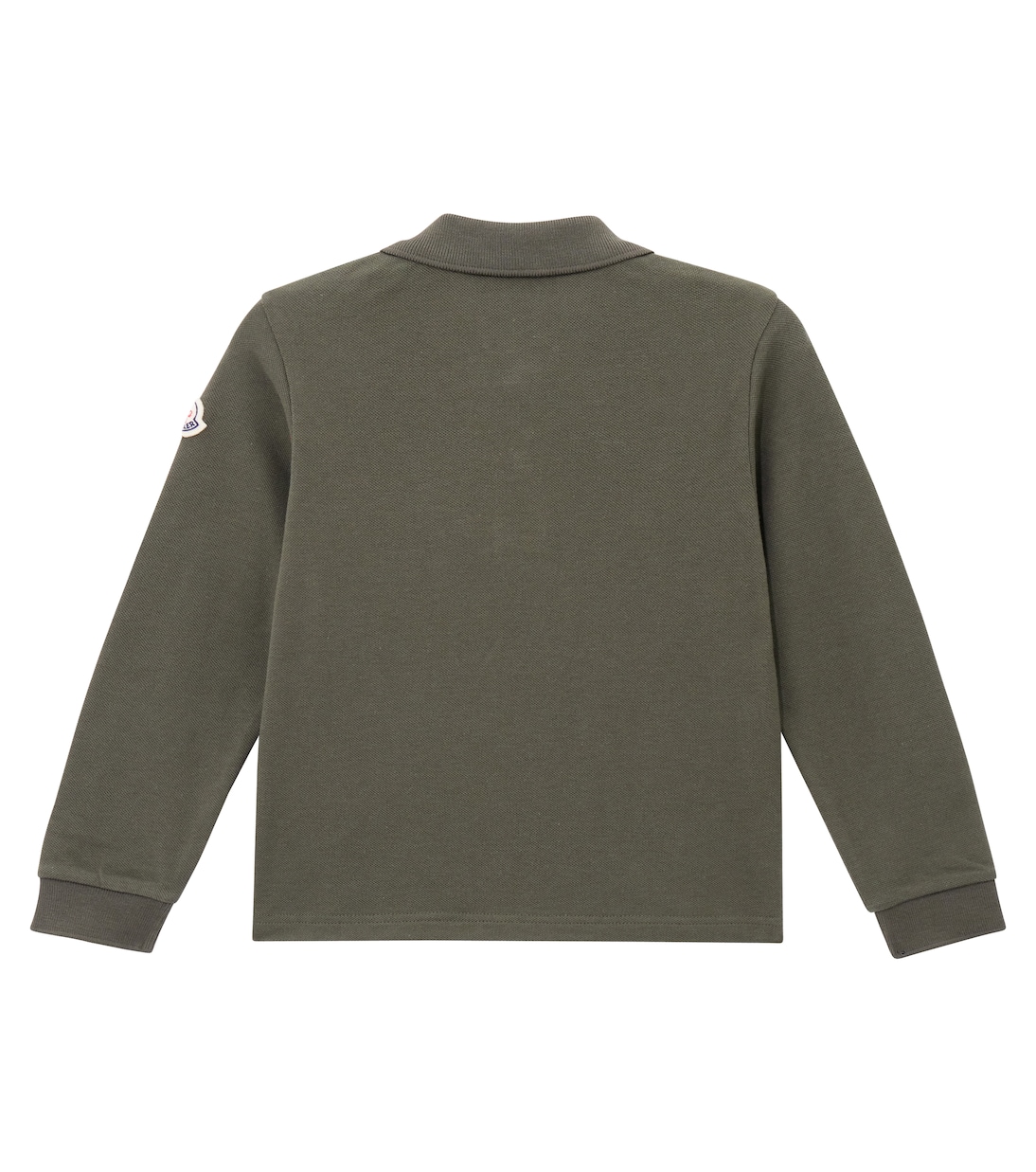 Logo cotton piqué polo shirt | Moncler Enfant