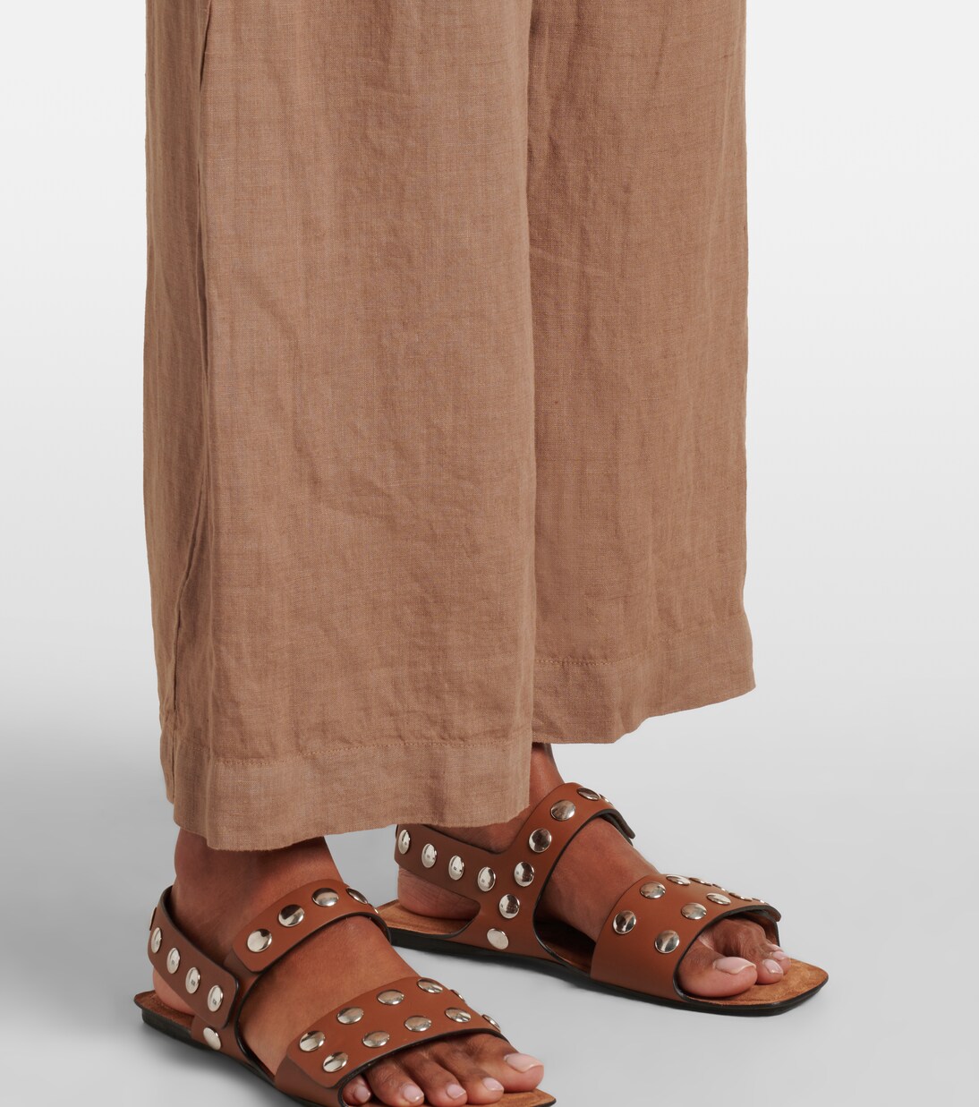 Gerade Hose Lola aus Leinen | Velvet