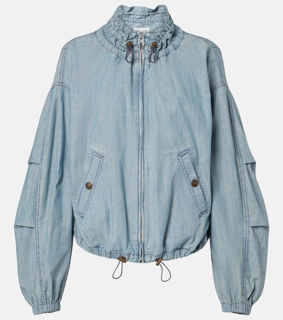 Plume chambray bomber jacket | Marant Etoile