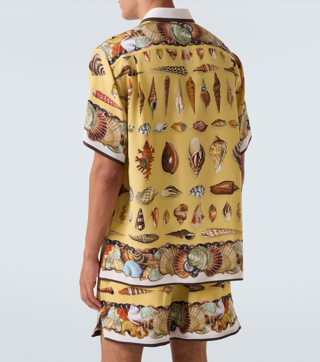 Printed silk crêpe shirt | Dolce&Gabbana