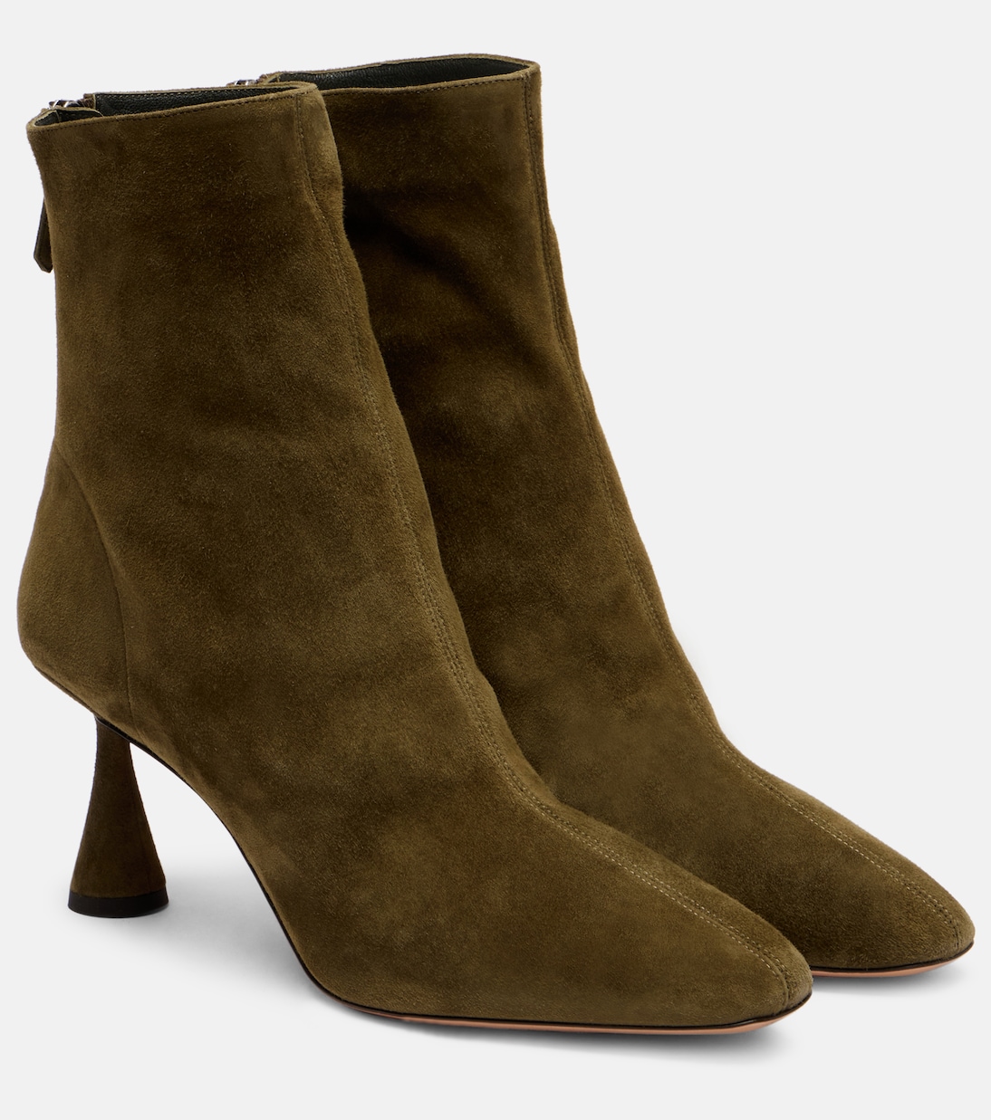 Amore 75 suede ankle boots | Aquazzura